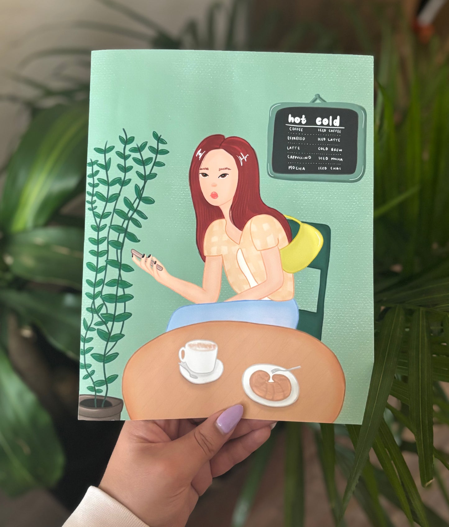 coffee shop print